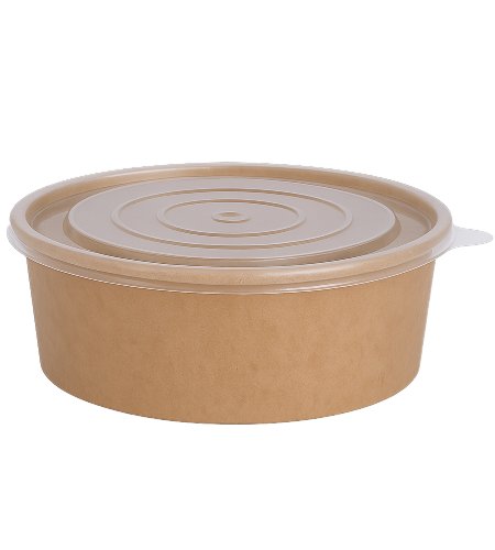 Paper_salad_bowl_1300_ml1 KRAFT SALAD BOWL 1000ML - Image 1